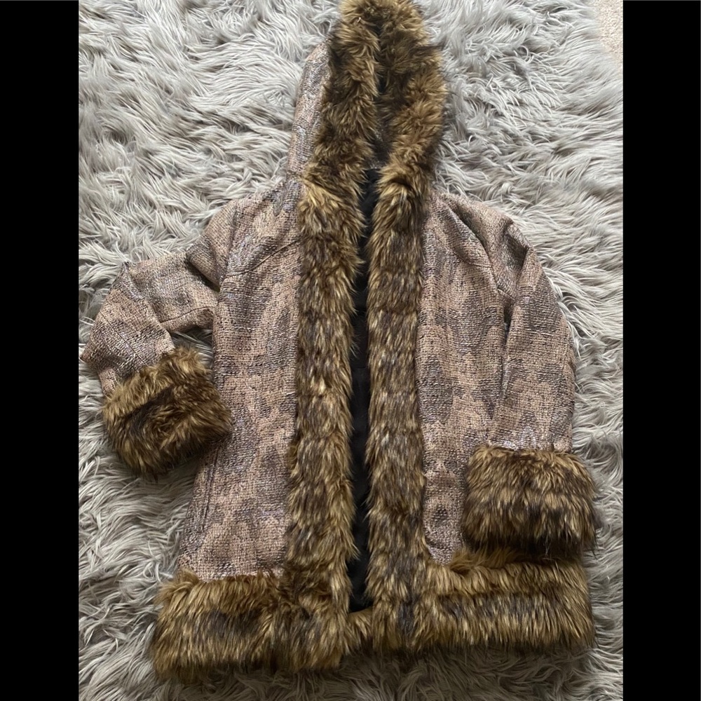 MinkPink hooded coat